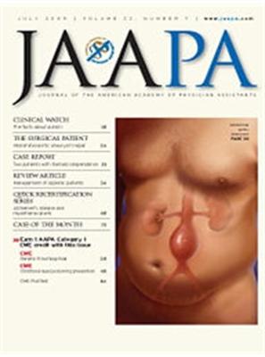 Journal of the American Academy of Physician Assistants